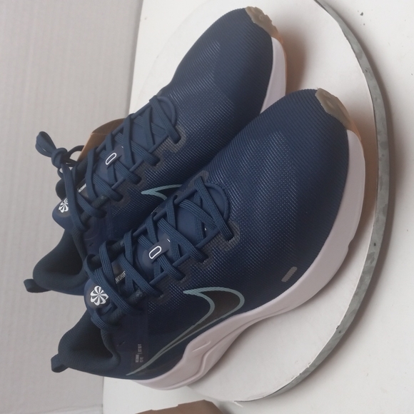 Nike Downshifter Mens Sz 11 Running Training Shoes Midnight Navy Blue - Picture 4 of 10